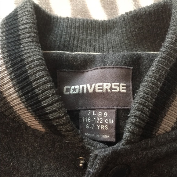 Converse Varsity Jacket Boys 6-7 - Picture 4 of 5